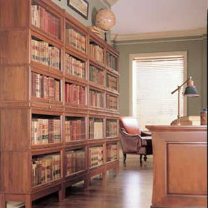 Hale Heritage Barrister Bookcases in a Law office