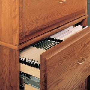 Hale Heritage Lateral File drawer is about 30 inches wide