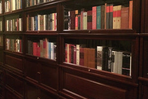 Hale Barrister Bookcases in Dark Cherry