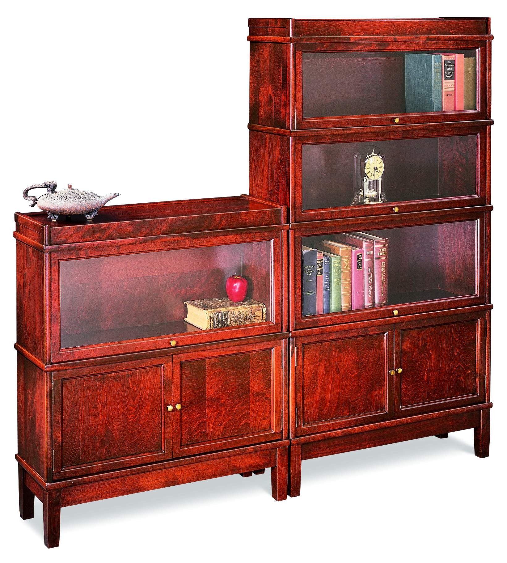 31515DD Extra Deep Cabinet Double Door Section - Hale Barrister Bookcases