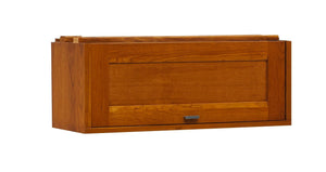 #913-12W Deep Receding Wood Door Section- Large