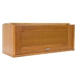 Hale Millennium Wood Barrister Bookcase Receding Glass Door Shelf Section in Walnut, Oak, Birch and Cherry